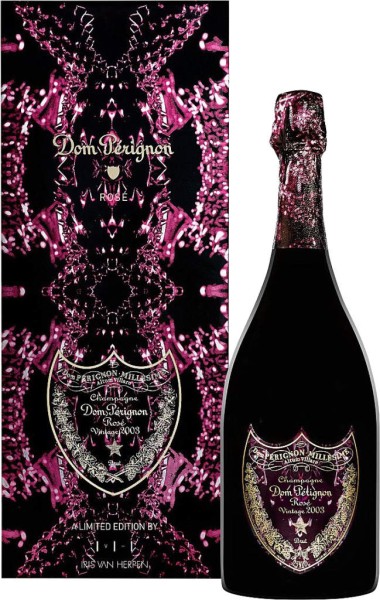 Dom Perignon Champagner Rose 2003 Limited Edition by Iris van Herpen