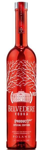 Belvedere Red 1,75l - rote Großflasche