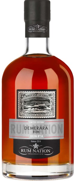 Rum Nation Demerara Solera No. 14 0,7 Liter